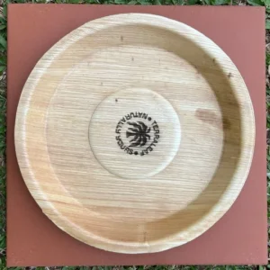 Terra Leaf -10 inch, Areca Palm Leaf Round Plates (Pack of 25 Pcs)